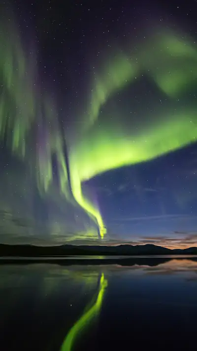 挪威极光壁纸-锐景创意