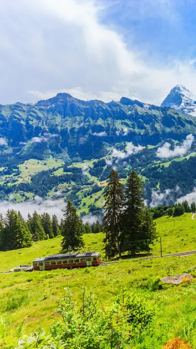 幽静如画的瑞士小镇