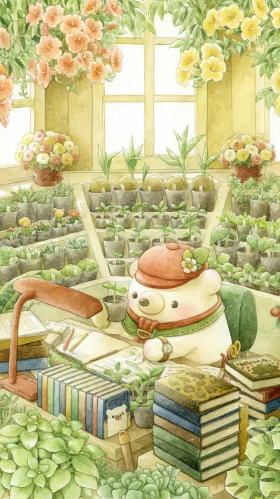 小白熊的日常生活-锐景创意