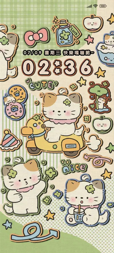 幸运小猫酱 THEME for Xiaomi MIUI HyperOS