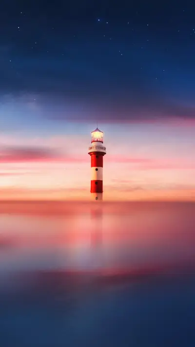 守望的灯塔壁纸-锐景创意