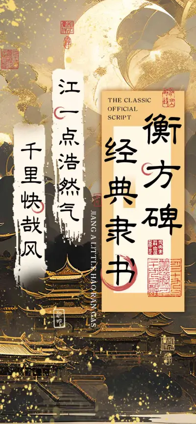 衡方碑经典隶书 - Screenshot 1