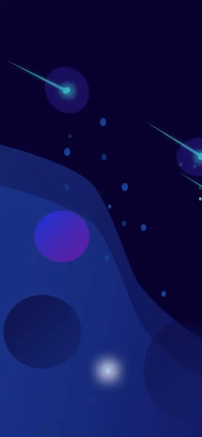 蓝色美图壁纸-锐景创意 - Screenshot 1