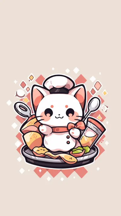 萌物厨房-拍信图库