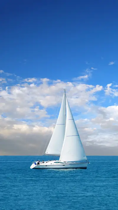 海上孤舟-拍信图库 - Screenshot 1