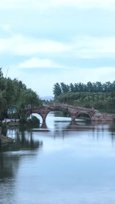 建筑与水-创客贴