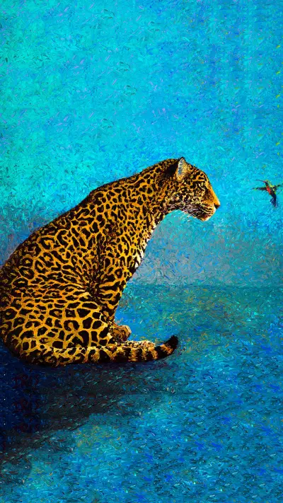 美女画家的手指油画 - Screenshot 1