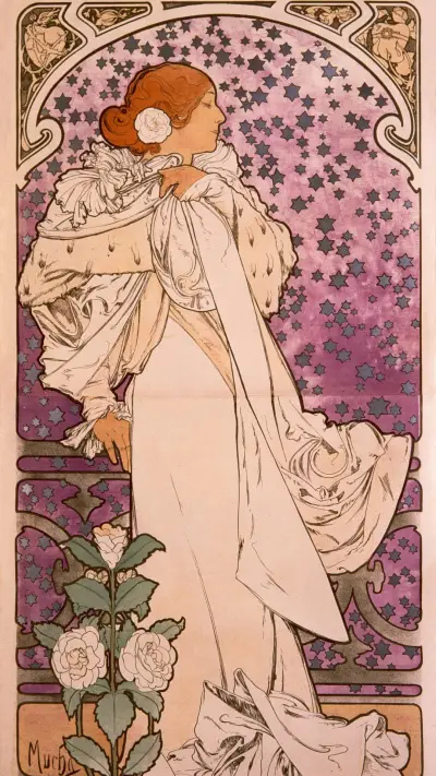 慕夏与日本漫画