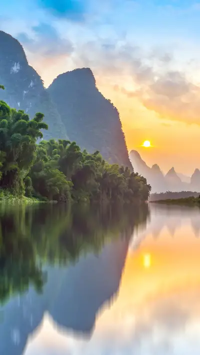 大自然的笔墨奇观