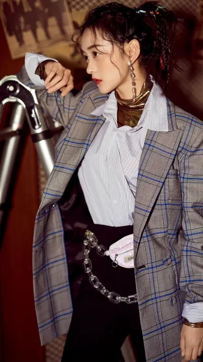 何泓姗 灵气女孩