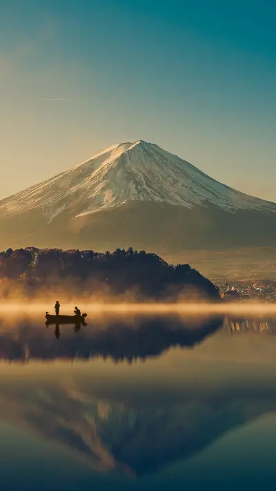简约美丽景色壁纸-锐景创意