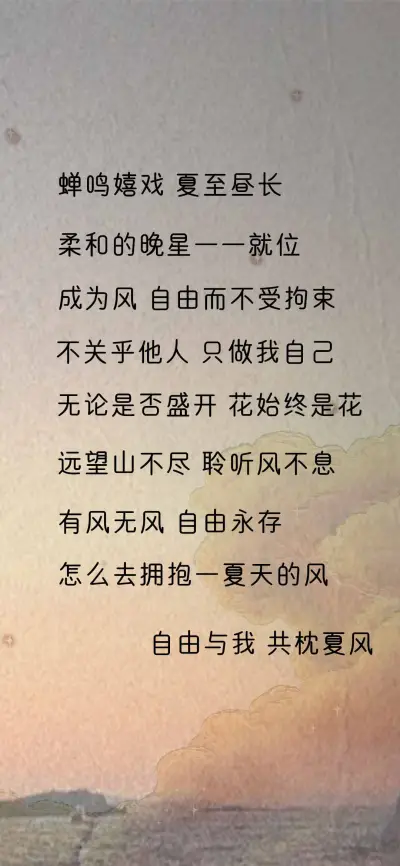 自由与我共枕夏风 - Screenshot 1