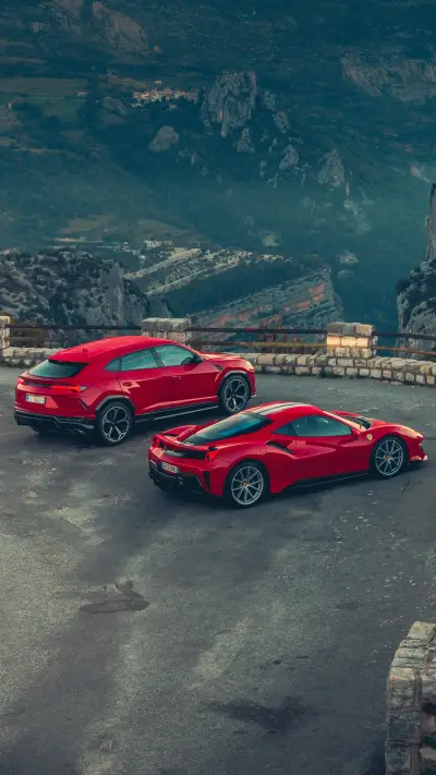 兰博基尼和法拉利