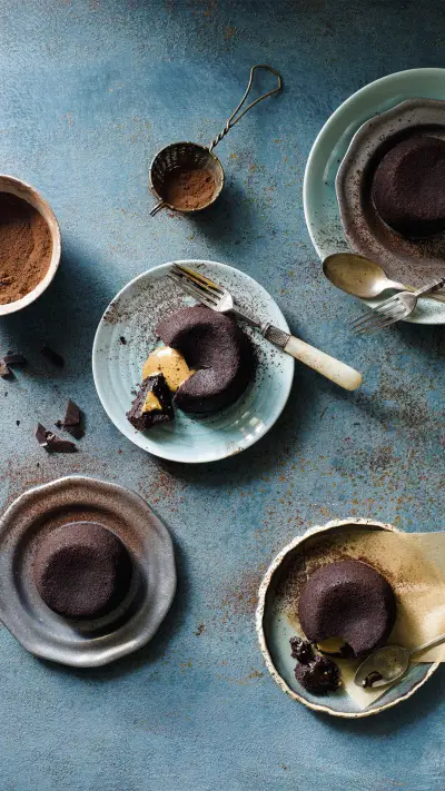 温暖的巧克力熔岩蛋糕 - Screenshot 1