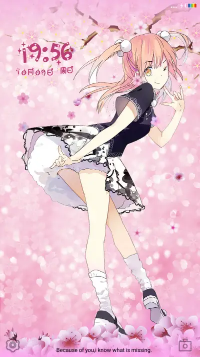 立体飘花唯美特效+超萌小萝莉宅腐小依“漫漫漫画”