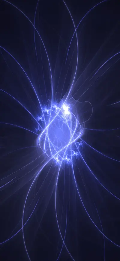 蓝色绚丽创意壁纸-锐景创意