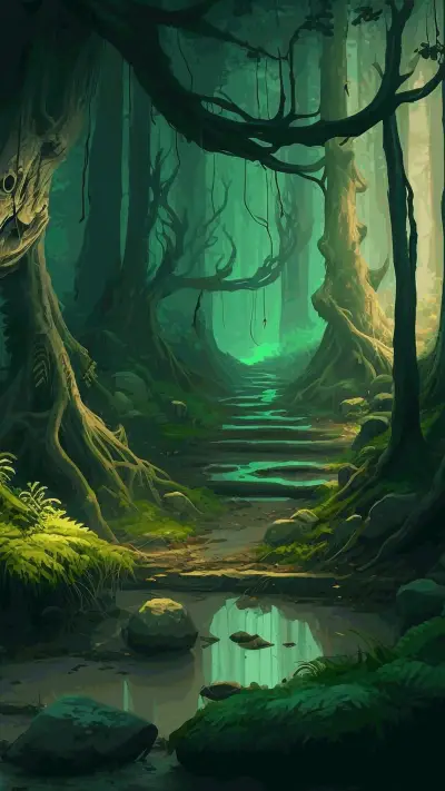 植物森林-拍信图库