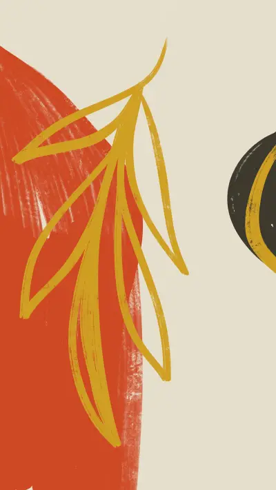 唯美插画-拍信图库