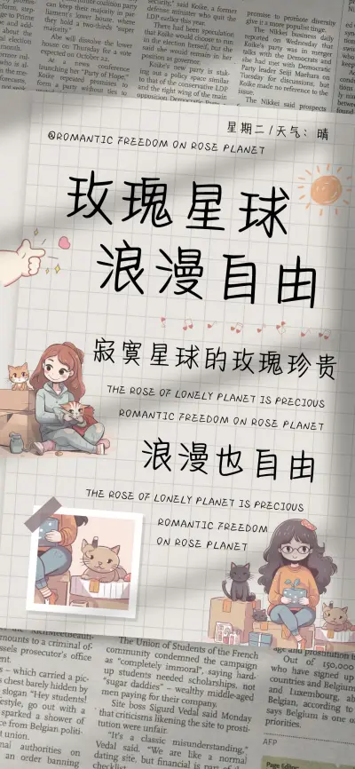 玫瑰星球浪漫自由 - Screenshot 1