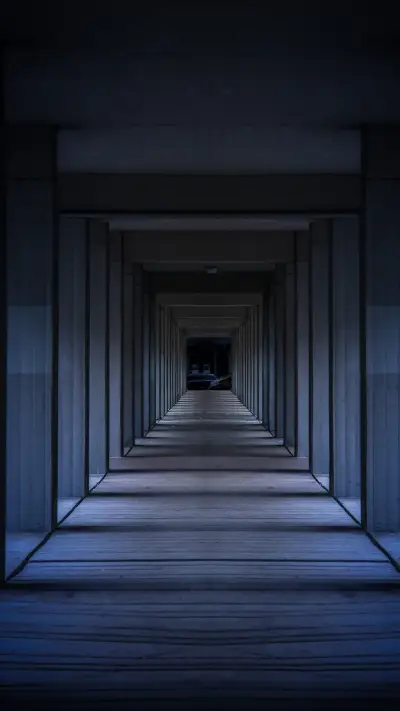 建筑物线条的简单美