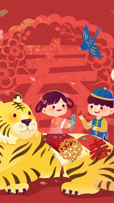 新年壁纸-拍信图库