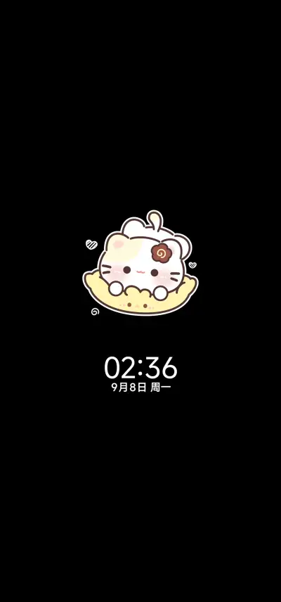 平铺呆萌焦糖小猫 - Screenshot 1