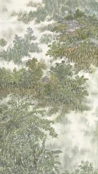 青山不语最可人