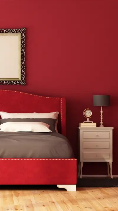 气质感红色系家居