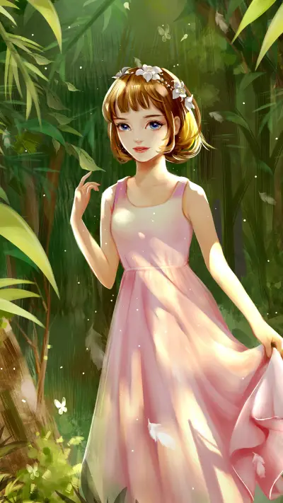 少女心梦幻可爱插画-锐景创意