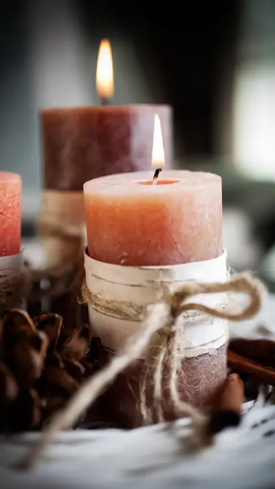 美丽的圣诞装饰品-锐景创意